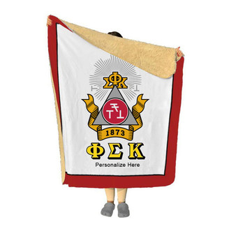  Phi Sigma Kappa Sherpa Lap Blanket 