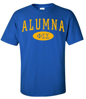  Phi Sigma Sigma Alumna T-shirts-Shirt 