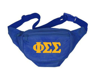 Phi Sigma Sigma Sorority Big Letter Fanny Pack