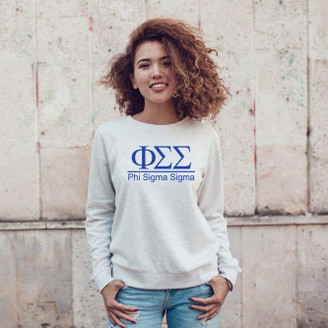  Phi Sigma Sigma Message Sweatshirts 