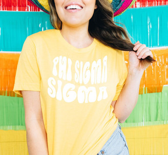 Phi Sigma Sigma Sorority Shag T-Shirt