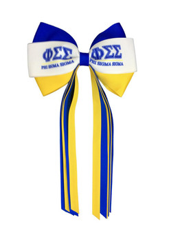  Phi Sigma Sigma Streamer Bow 