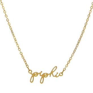 Chic Greek- Shawn Paul Pi Beta Phi Sorority Script Necklace 