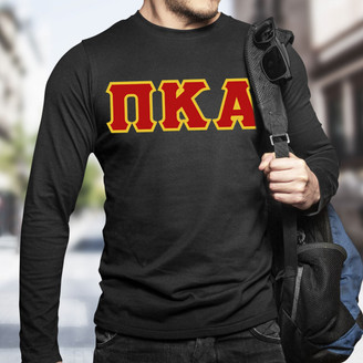 Pi Kappa Alpha Lettered Long Sleeve Shirt