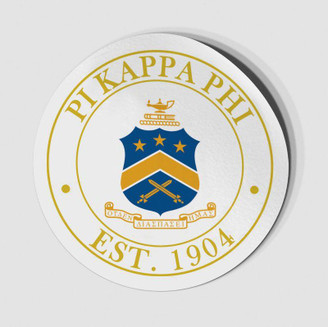  Pi Kappa Phi Circle Crest - Shield Decal 