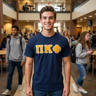 Pi Kappa Phi Lettered T-Shirt
