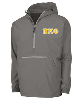  Pi Kappa Phi Tackle Twill Lettered Pack N Go Pullover 