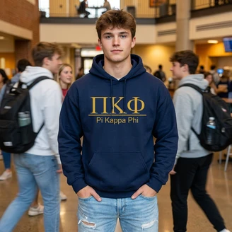 Pi Kappa Phi Bar Hoodie