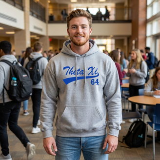 Theta Xi Tail Hoodie