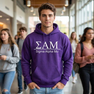 Sigma Alpha Mu Bar Hoodie