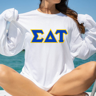 Sigma Delta Tau Custom Twill Long Tee