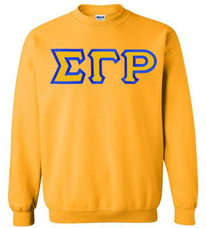  $35 Sigma Gamma Rho Custom Twill Sweatshirt 