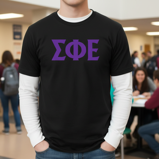 Sigma Phi Epsilon Letter T-shirts
