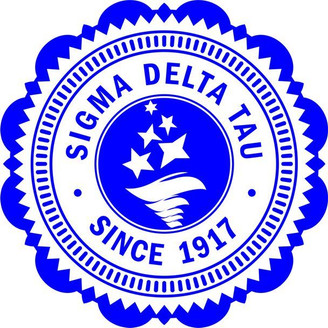 Sigma Delta Tau 5" Sorority Mascot Bumper Sticker