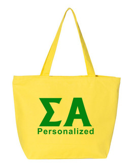 Sigma Alpha Design Your Own Tote Bag