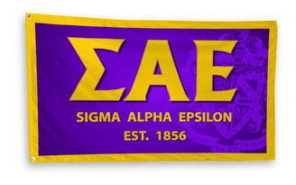 Sigma Alpha Epsilon 3 x 5 Banner