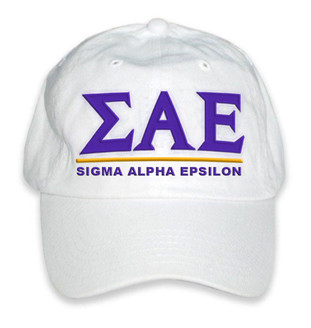  Sigma Alpha Epsilon World Famous Line Hat 