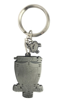 Sigma Alpha Mu Alloy Keychains