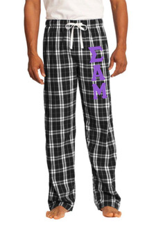  Sigma Alpha Mu Flannel Plaid Pant - PJ's 