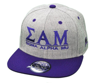  Sigma Alpha Mu Flatbill Snapback Hats Original 