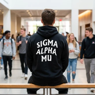 Sigma Alpha Mu Social Hooded Sweatshirt