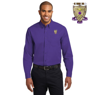  DISCOUNT-Sigma Alpha Mu Long Sleeve Oxford 