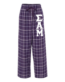 Sigma Alpha Mu Pajamas Flannel Pant