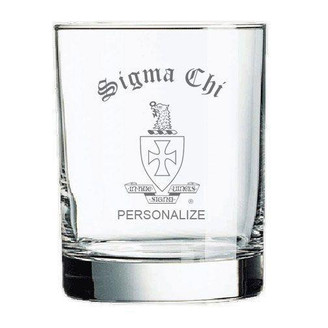 Sigma Chi Old Style Glass