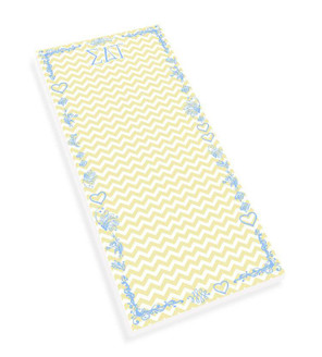  Sigma Delta Tau Chevron Long Notepad 
