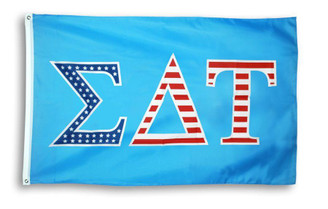 Scotty - DC Sigma Delta Tau 3 X 5 USA Flag 