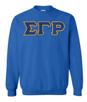  Sigma Gamma Rho Lettered Crewneck 