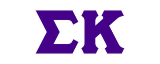 Sigma Kappa Big Greek Letter Window Sticker Decal