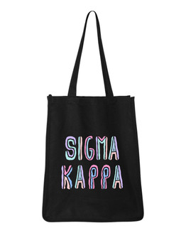 Sigma Kappa Jumbo All In Tote Bag