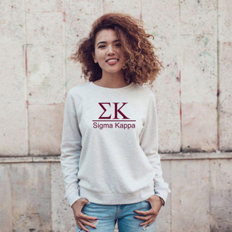  Sigma Kappa Message Sweatshirts 