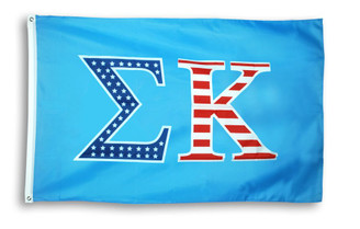 Sigma Kappa 3 X 5 USA Flag