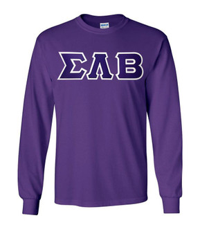  Sigma Lambda Beta Lettered Long Sleeve Shirt 