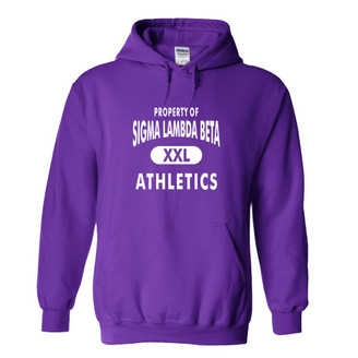 Sigma Lambda Beta Property Of Athletics Hoodie