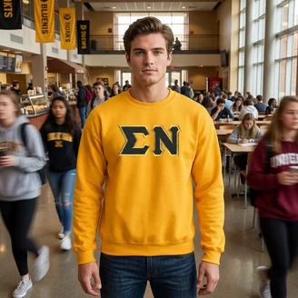DISCOUNT Sigma Nu Lettered Crewneck - Best Value