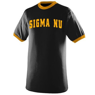 Sigma Nu Ringer T-shirt