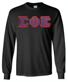  DISCOUNT Sigma Phi Epsilon Lettered Long sleeve 
