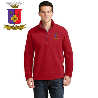  DISCOUNT-Sigma Phi Epsilon Emblem 1/4 Zip Pullover 