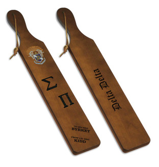 Sigma Pi Custom Fraternity Paddle