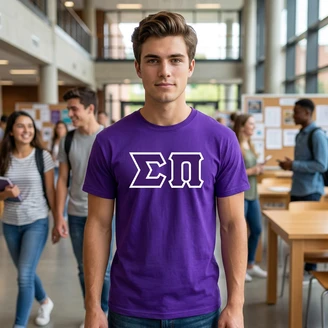 Sigma Pi Lettered T-Shirt