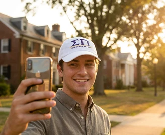 Sigma Pi World Famous Line Hat