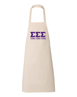  Sigma Sigma Sigma Large Apron 