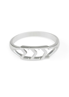 Sigma Sigma Sigma Sterling Silver Letter Ring