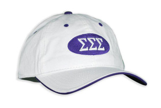  Sigma Sigma Sigma Throwback Oval Game Hat 