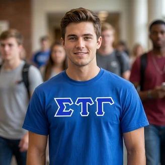 Sigma Tau Gamma Lettered T-Shirt