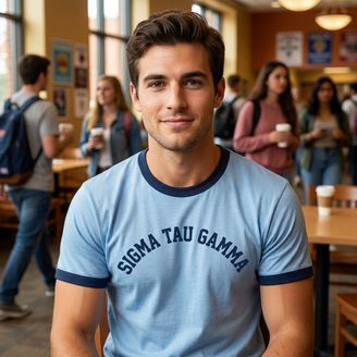 Sigma Tau Gamma Ringer T-shirt