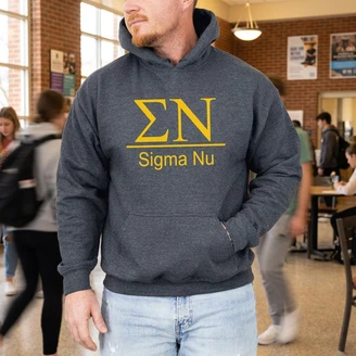 Sigma Nu Bar Hoodie
